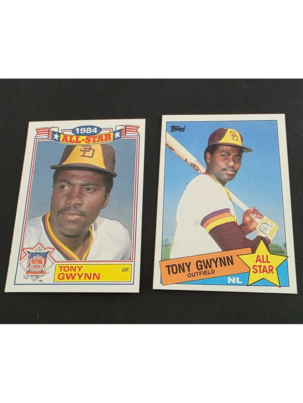 1985 Topps - All-Star Tony Gwynn #717 & #6 - Lot of 2